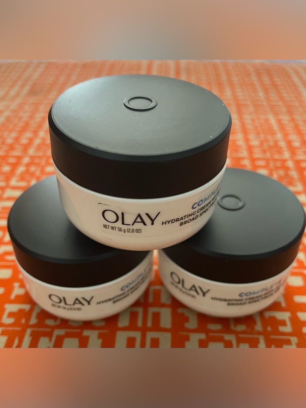 OLAY Complete Hydrating Cream Jars